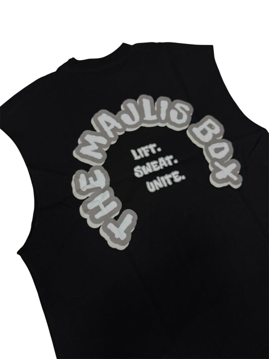 The Majlis Box Cut Tee (Stripped Apart)