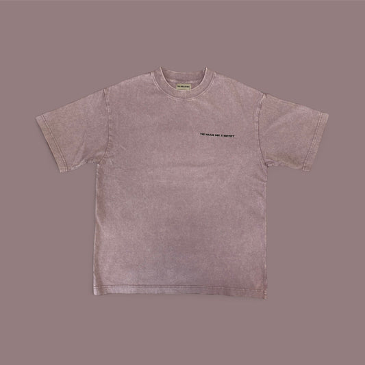 The Majlis Box x HNYFITT. Purple Washed Out Tee