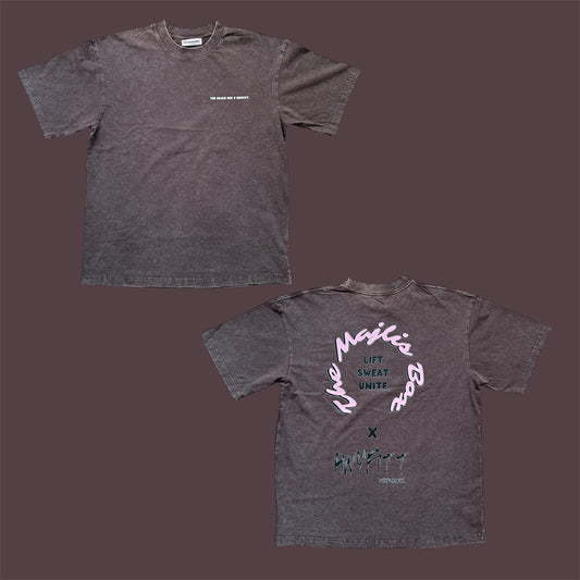 The Majlis Box x HNYFITT. Mocha Washed Tee
