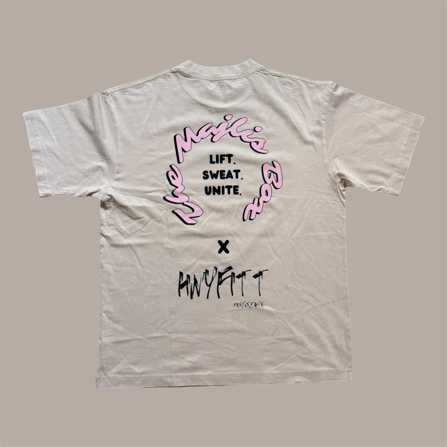 The Majlis Box x HNYFITT. Desert Washed Tee