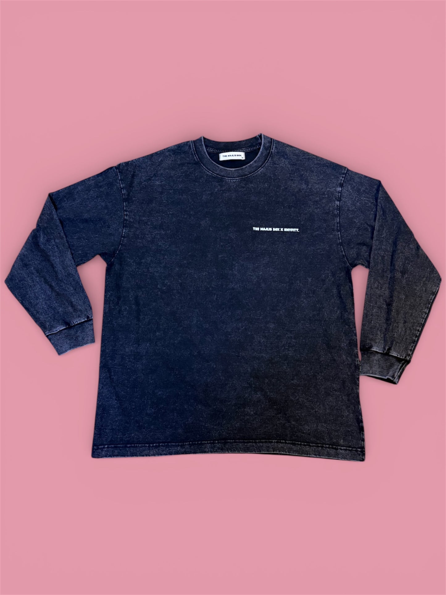 The Majlis Box x HNYFITT. Dark Winter Washed - Long Sleeve Tee