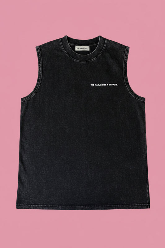 The Majlis Box x Hnyfitt Atomic Black Cut Tee