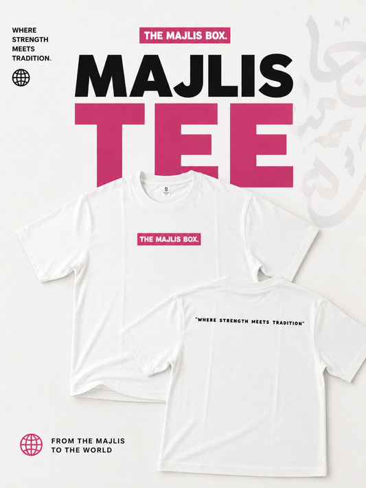 The Majlis Box "Pink Boxed in" Tee