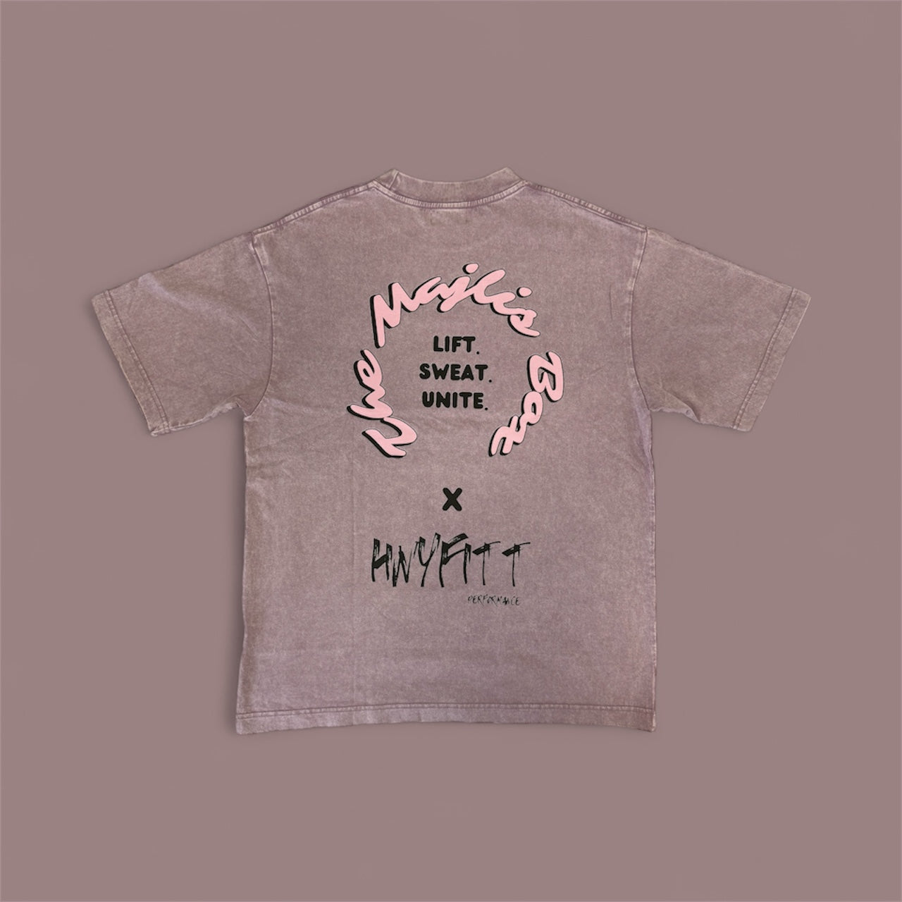 The Majlis Box x HNYFITT. Washed Out Tee