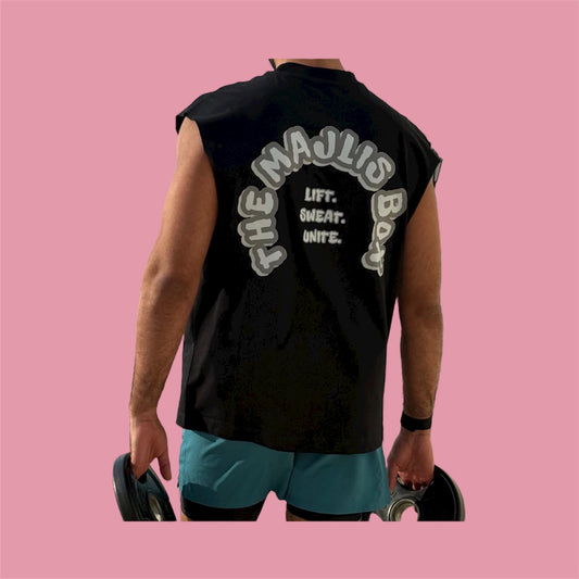 The Majlis Box Cut Tee (Stripped Apart)