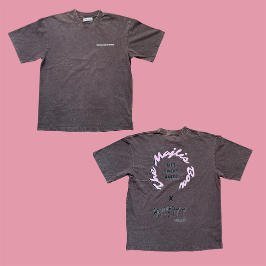 The Majlis Box x HNYFITT. Mocha Washed Tee